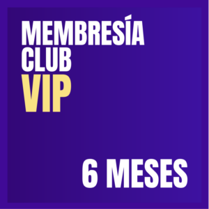 Promoción por pago semestral de Membresía Club VIP